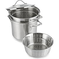 Calphalon Contemporary Stainless Steel Cookware/Multi-Pot, 8 quart