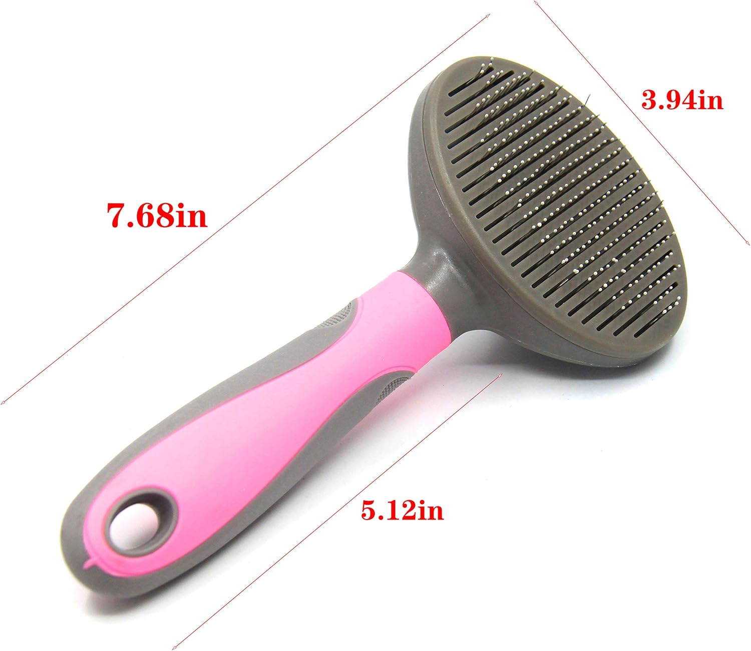 YAVO-EU Pet Hair Comb Dog Grooming Remover Pet Undercoat Rake, Professional Comb Tool Kit Pet Hair Stripping Tool Dogs and Cats (pink) - Image 3
