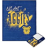 Northwest NCAA North Carolina A&T, Tradition, Silk Touch Throw Blanket, 50 x 60 Inches