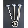Meat Grinder Sausage Stuffer Set Size 12 Tubes and disc for Electric or Manual