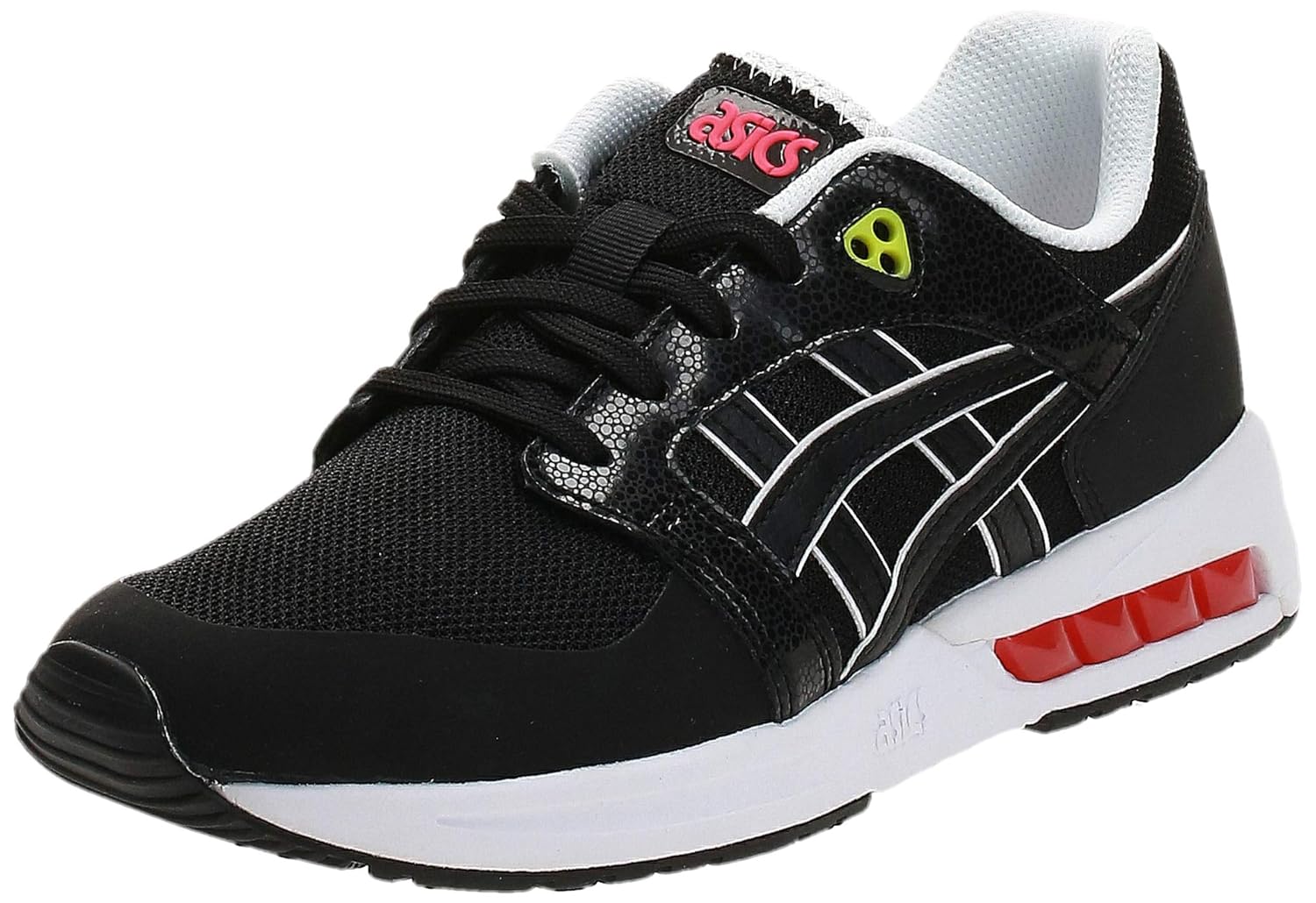 asics all black womens sneakers