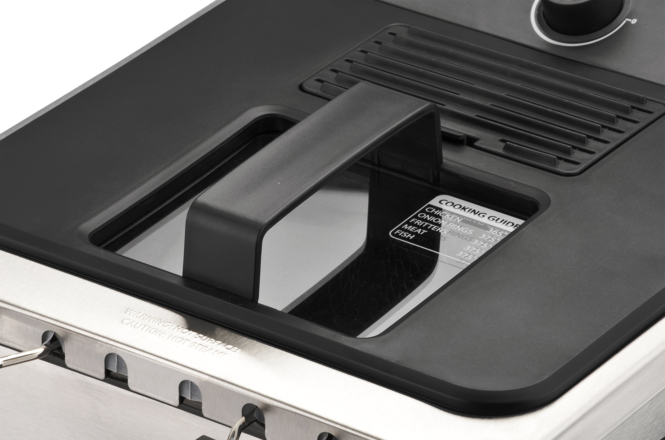 Toastmaster TM168DF 4Liter Stainless Steel Deep Fryer, Black