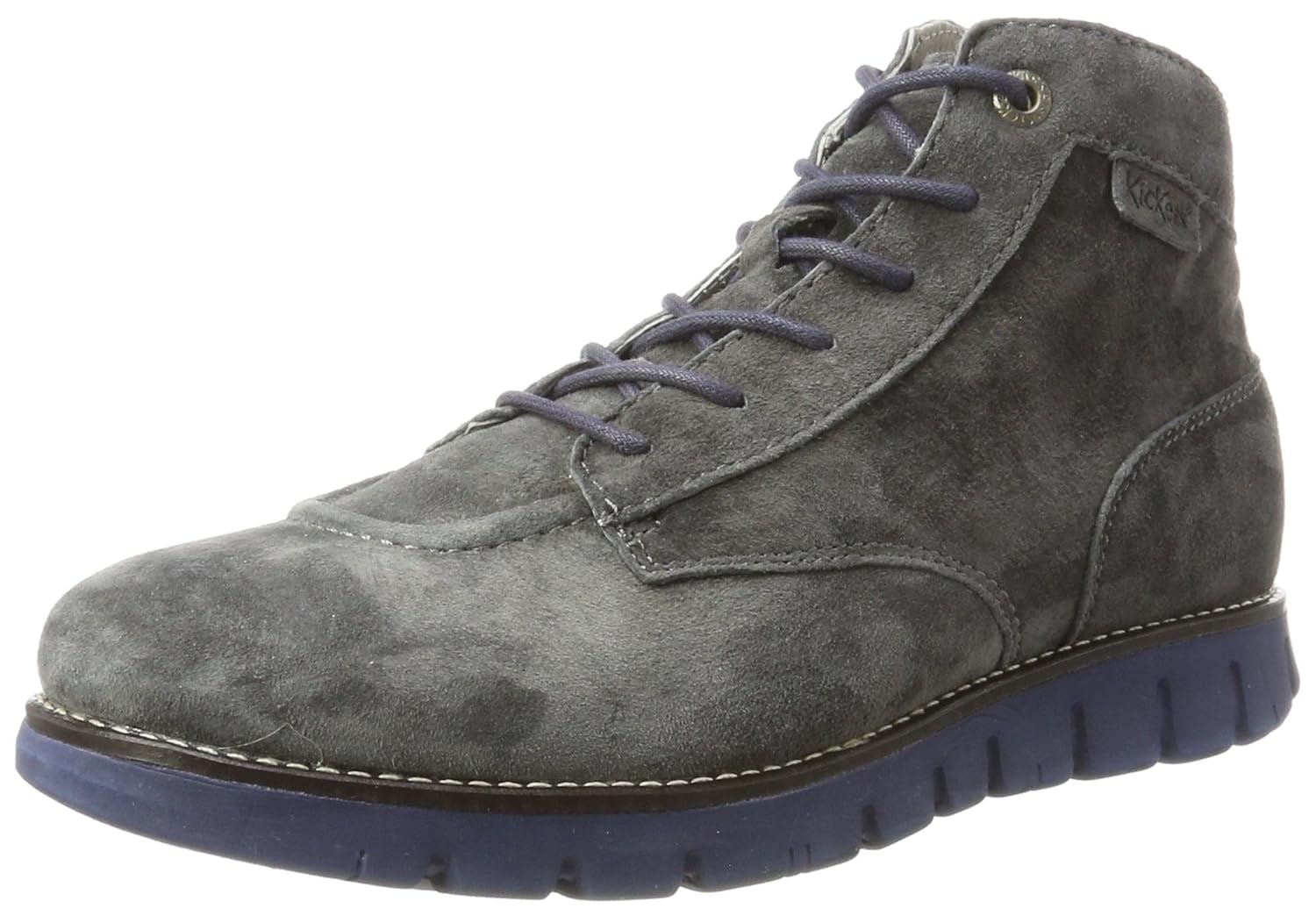 Kickers Men's's KICKLEGENDSPORT Classic Boots Grey (Gris Fonce 122) 8