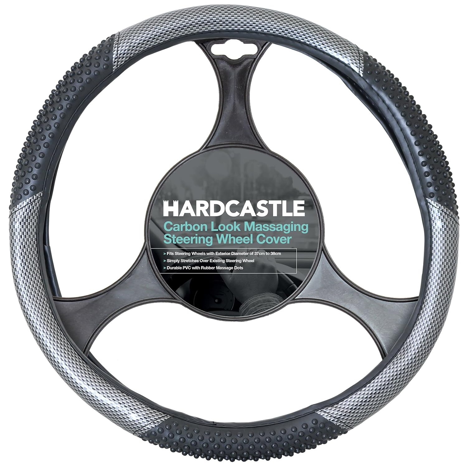 Hardcastle Carbon Look Steering Wheel Cover Steering Wheel Covers Car