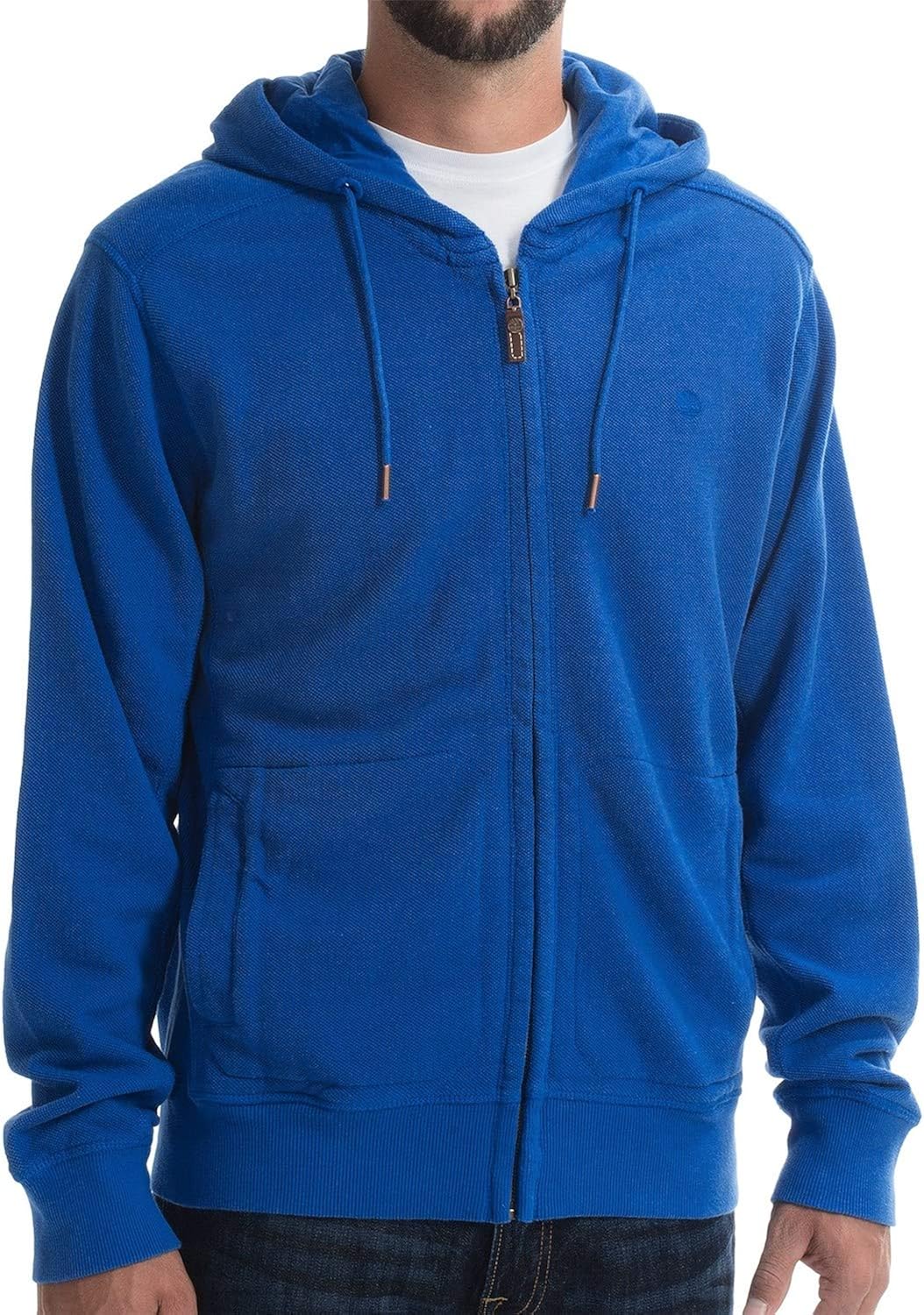 Timberland Men's Sweat Jacket Hooded Jacket Birch Zip Tru Size M dark