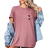 D.r. P.e.p.p.e.r Pink Bow Coquette Shirt, Unisex T-Shirt, Soda Lover Gift, Funny Drink Shirt, Cotton, Short Sleeve, Crew Neck, Regular Fit, Pink, XS-S-XL