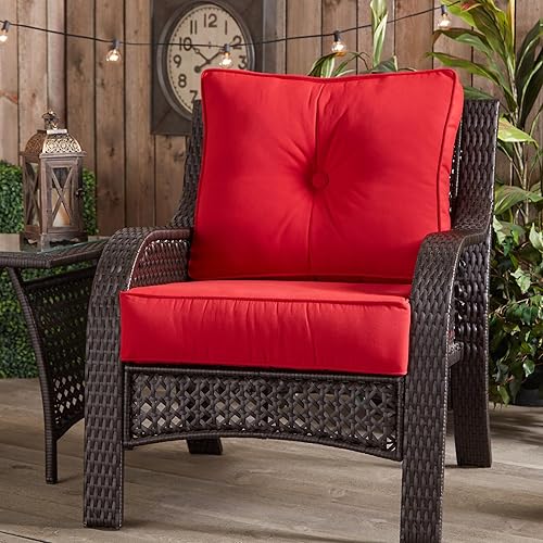 Greendale Home Fashions Outdoor Sunbrella Premium Deep Seat