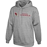 New Era NFL Men's Cool Grey Gametime Pullover Performance Hoodie, Pro Football Sweatshirt