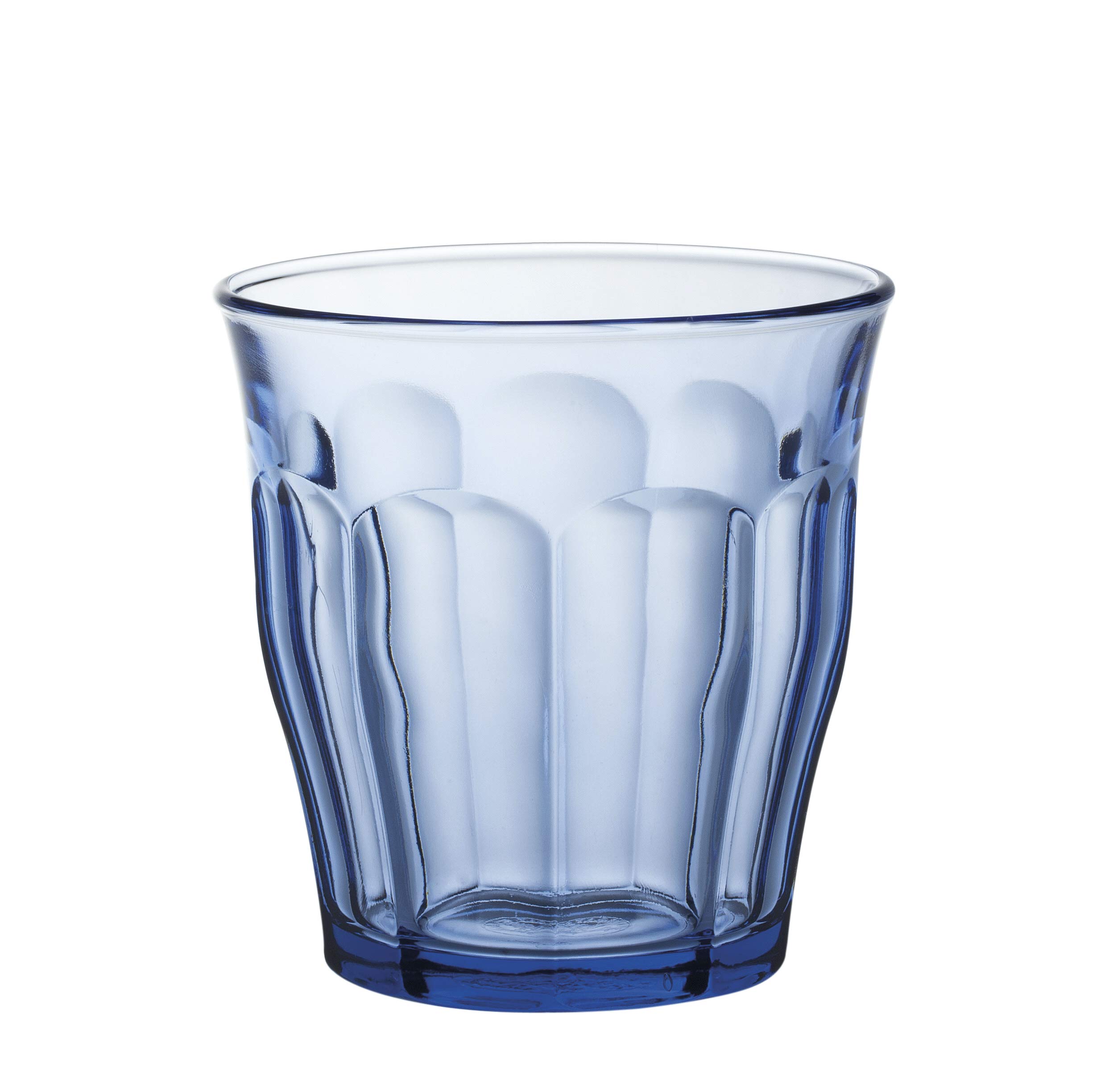 DURALEX 1028BC04 Set of 4 Picardie Glass Tumblers - 9 cm - Navy
