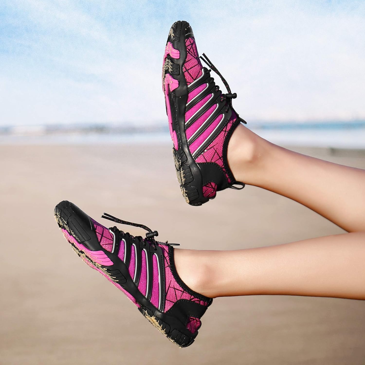 UBFEN Barefoot Water Shoes Mens Womens Sports Aqua Shoes Swim Shoes for