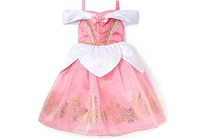 DISNEY STORE Official Princess Halloween Costume for Kids - Disney Princess Dresses - Dress up Clothes for Pretend Play