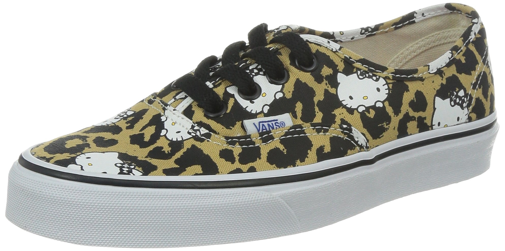 Vans Unisex Authentic? (Hello Kitty) Leopard/True White Men's 5.5, Women's 7 Medium