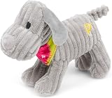 Petface Little Petface Fun Freddi Cord Plush Puppy Dog Toy Squeaker
