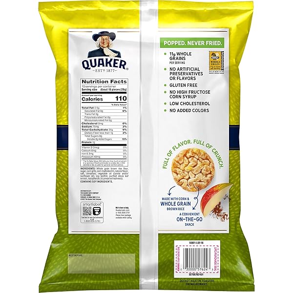 RICE CRISPS APPLE CINNAMON – FAMILY SIZE