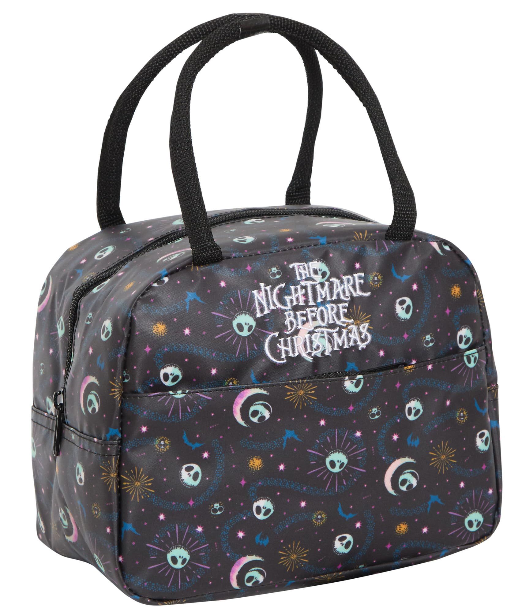 Disney Nightmare Before Christmas Lunch Bag Adults Teens Kids Work School Large Capacity Insulated Tote Bag