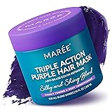 MAREE Purple Hair Mask - Toner for Blonde Hair
