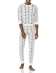 Amazon Essentials Men's Knit Pajama Set
