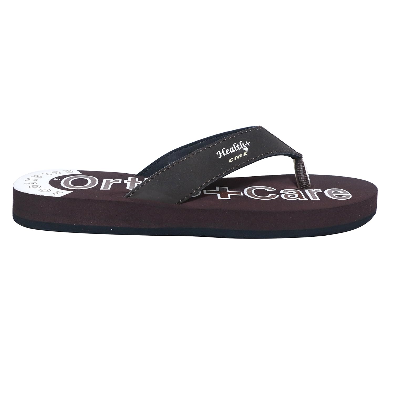 magic tree health+civik women's velvet basic flip-flop and house slippers-302