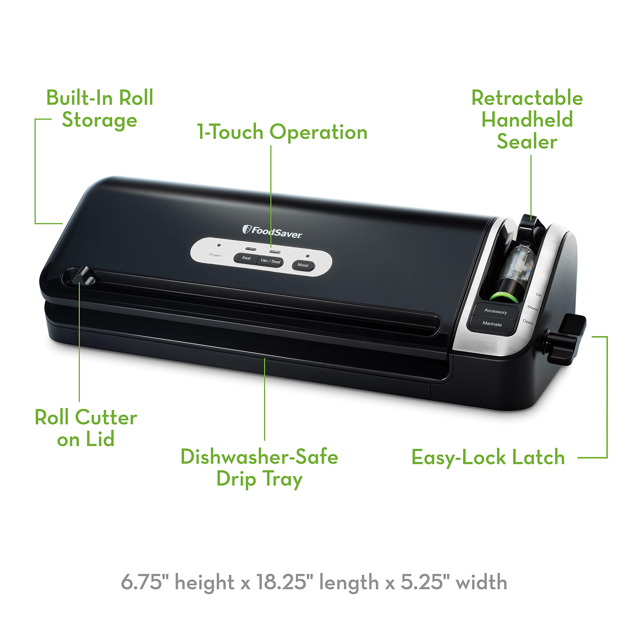 FoodSaver FM3920ECR 2in1 Manual Operation Vacuum Sealing System for