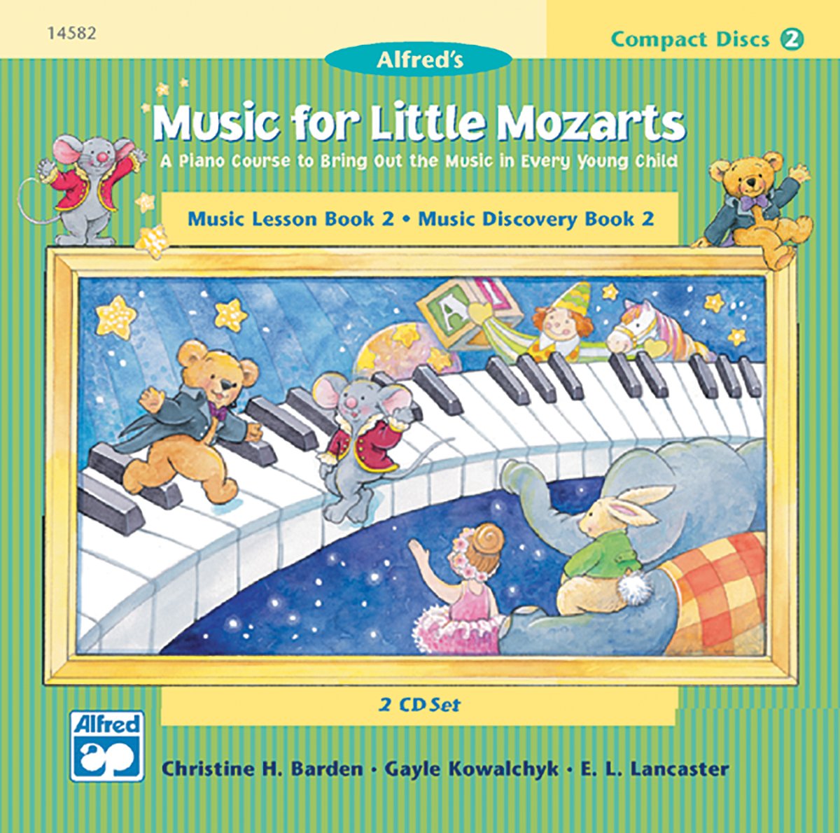Music For Little Mozarts 2-Cd Sets For Lesson And Discovery Books: Level 2, 2 Cds (9780739005910)