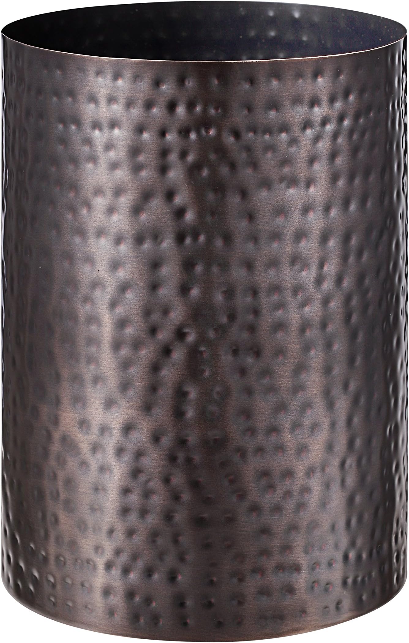Five Queens Court Parker Metal Bathroom Accessories Collection - Waste Bin Basket - In Silver or Oil Rubbed Bronze