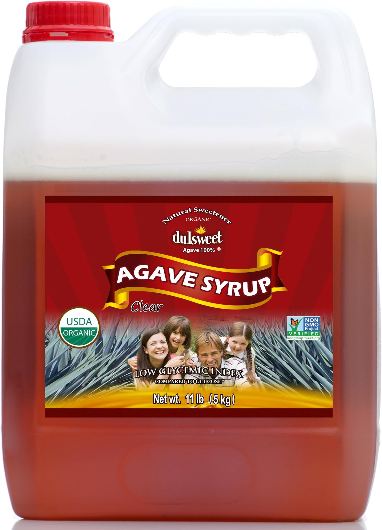 Dulsweet 100% Organic Agave 11 lb Clear (1 piece)
