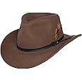 Montana Crushable Wool Felt Western Style Cowboy Hat by Silver Canyon