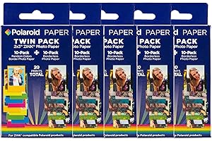 Polaroid 2x3ʺ Premium Zink Photo Paper (50 Pack) Compatible with Polaroid Mint Camera, Snap/Snap Touch Instant Print Cameras & Polaroid Mint and Zip Photo Printers.