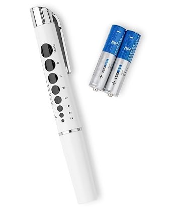 Primacare LED Penlight/Pupillenleuchte mit Pupillen-Maßstab