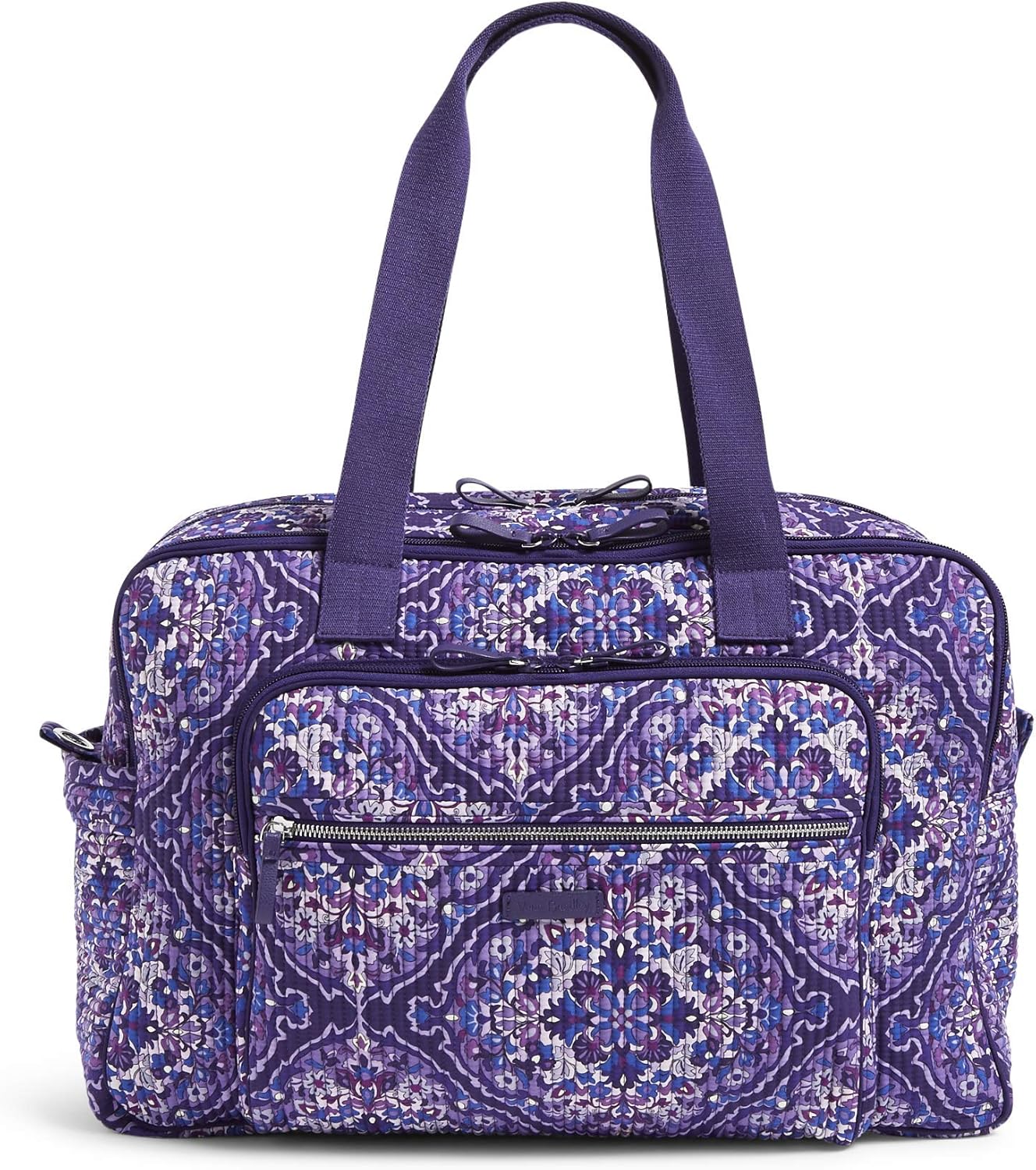 Vera Bradley Signature Cotton Deluxe Weekender Travel Bag
