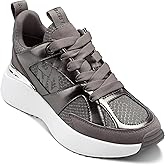 DKNY Womens Zofi Lace Up Sneaker with Logo
