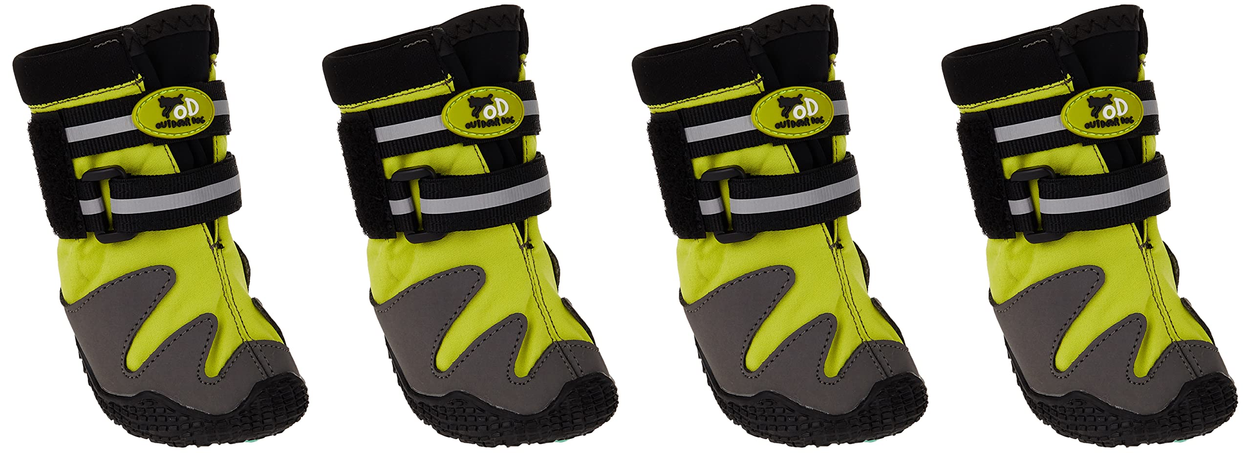 ALL FOR PAWS Outdoor Dog All Road Dog Boots, Large, Green, 3.27 kg — image 1