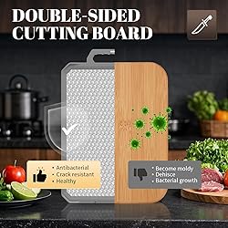Titanium Cutting Board, Double Sided