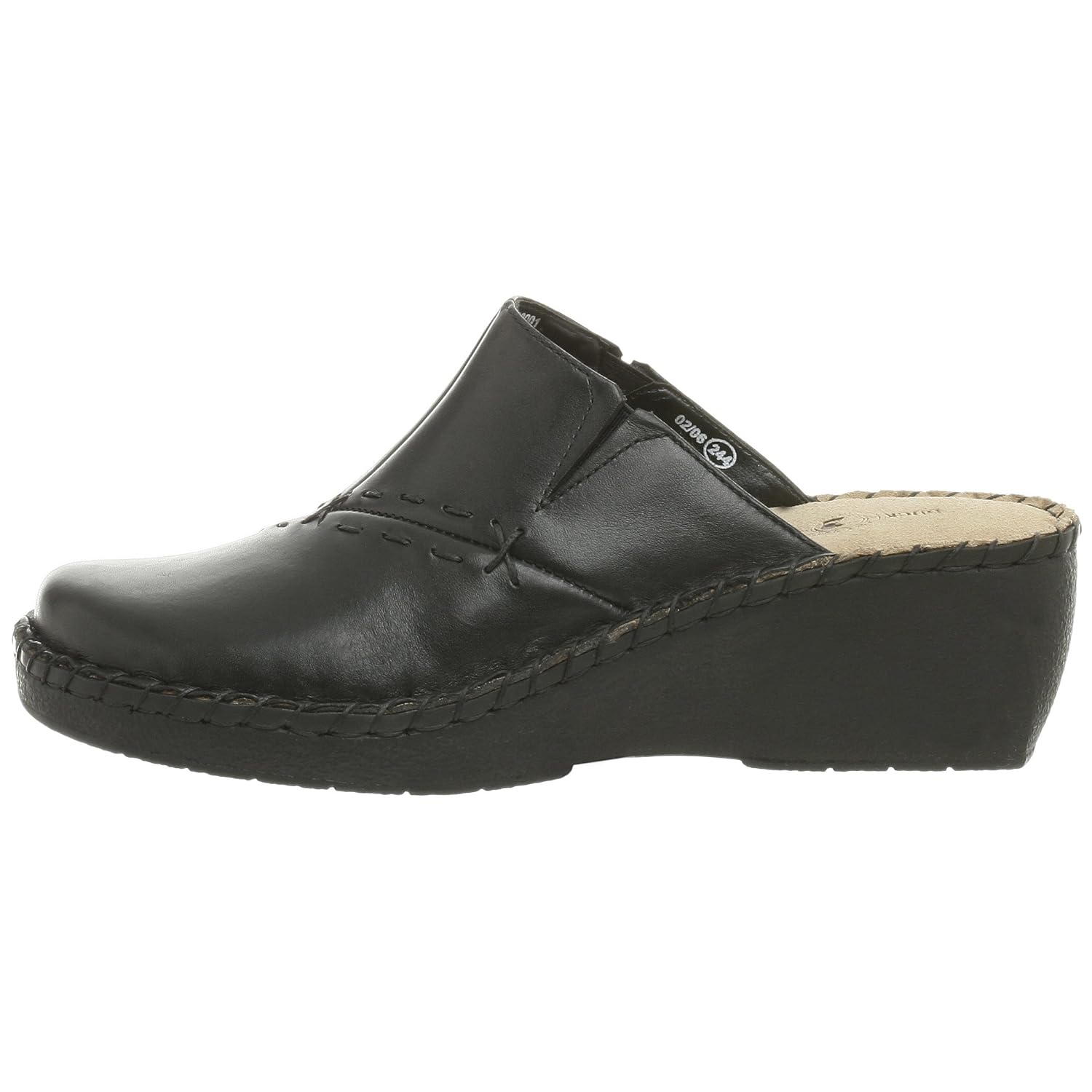 duck head leather comfort clogs