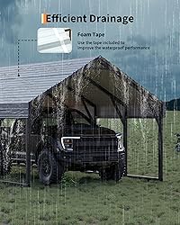 GarveeLife 12x25 FT Metal Carport
