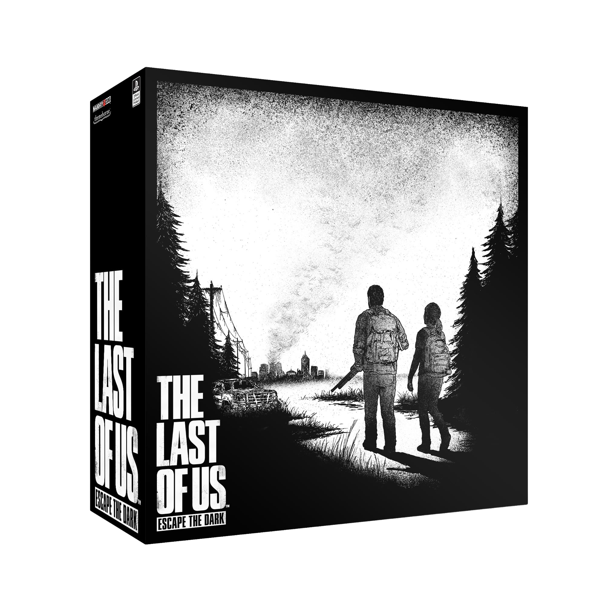 Themeborne | The Last of Us: Escape the Dark | Board Game | Ages 14+ | 1-5 Players | 60-90 Minutes Playing Time