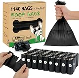 Lifegogo Dog Poo Bags Rolls with Dispenser Unscented Extra Thick 57 Rolls view 1