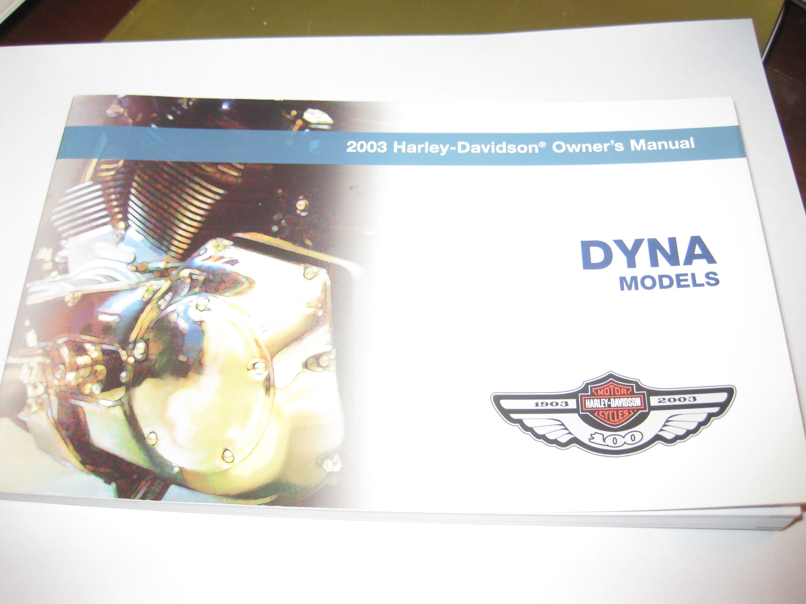 Dyna Models Service Manual 2003 Harley Davidson Paperback – 2003
