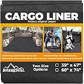 BREENHILL Cargo Liner Mat (60" x 74"), Dog Seat Cover, Trunk Liner, Absorbent, Waterproof, Protects Vehicle Interior, for SUVs, Trucks, Vans, and Cars