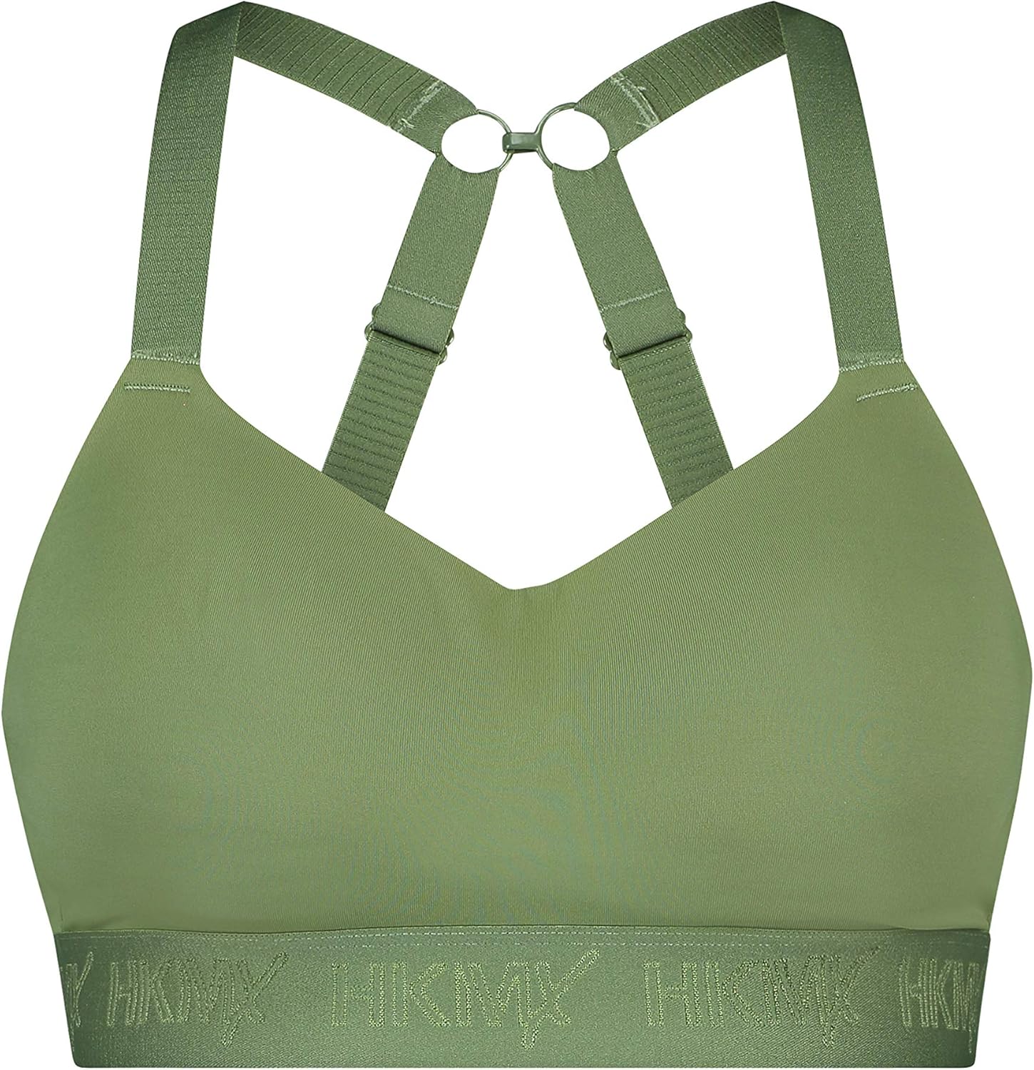 HUNKEMÖLLER Hunkemoller HKMX Sports Bra The All Star Level 2 Green 38B