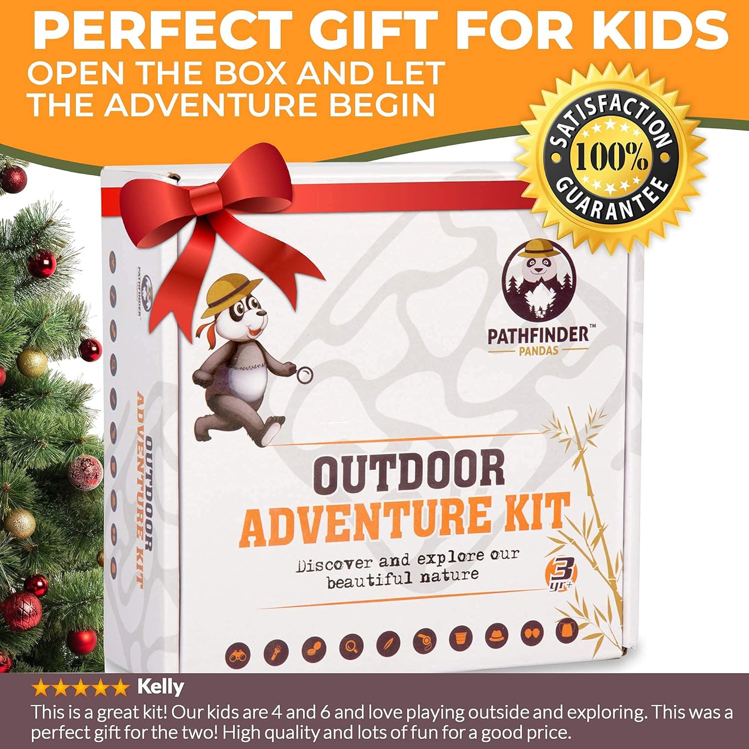 Kids Explorer Kit | Premium Kids Camping Toys and Outdoor Adventure Kits for Boys and Girls, 3-12 Years Old | Backyard Safari Vest & Hat, Kids Binoculars, Flashlight, Bug Kits for Kids, Compass, Ebook: Toys & Games