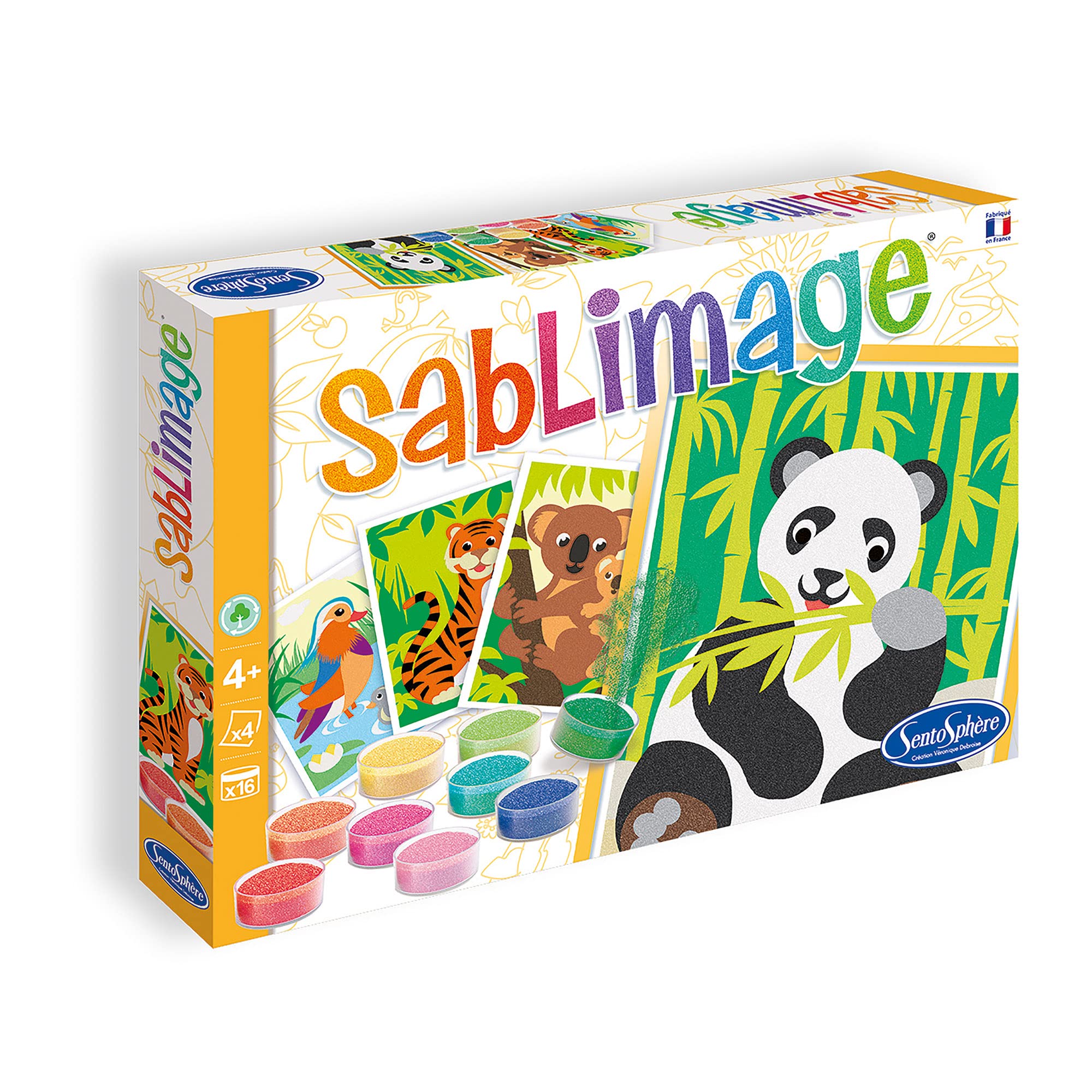 Sentosphère - Sablimage Animals in Danger, 8805, Orange