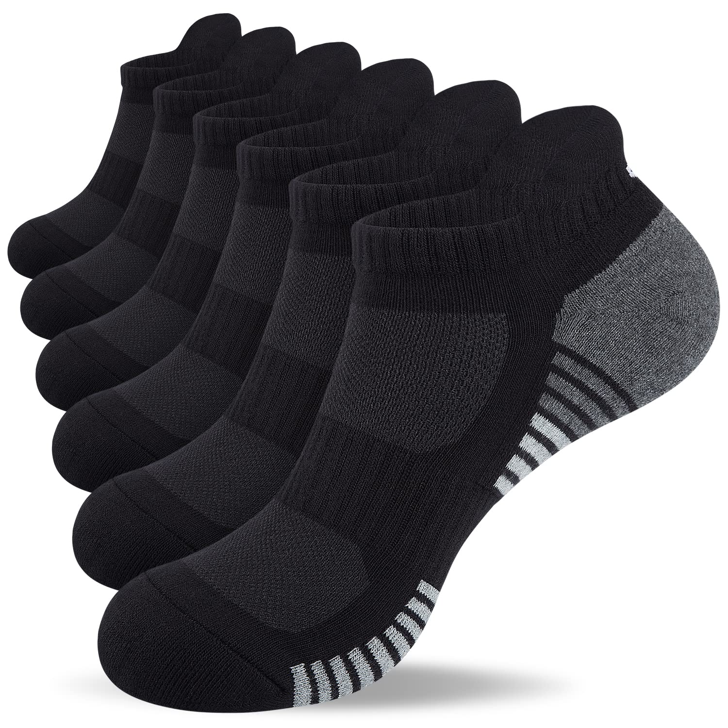 Lapulas Athletic Running Ankle Socks, Low Cut