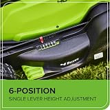 Greenworks G40LM41 Cordless Lawn mower 41cm 50L Bag 3 Year Warranty view 7