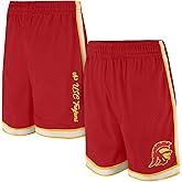 Ultra Game Men's NCAA Official Active Knit Basketball Training Shorts - Classic Fit