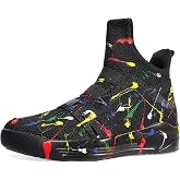 Soulsfeng High Top Running Shoes for Men Lightweight Breathable Mesh Walking Athletic Sneakers