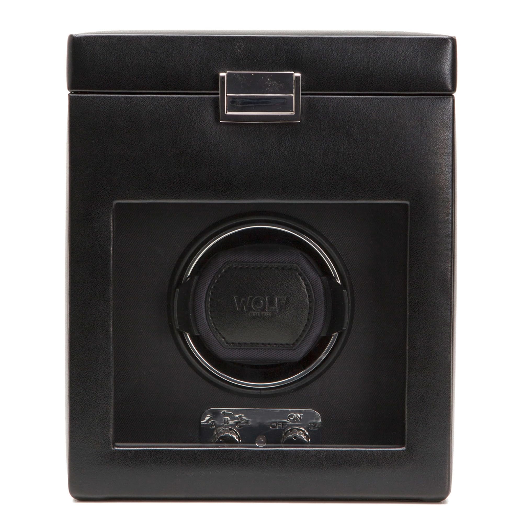 Wolf Designs 270302 Heritage Module 2.1 Single Watch Winder with Cover and Storage
