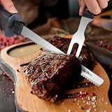 HAUSHOF Cordless Electric Carving Knife Set 8V with 2 Blades & Fork view 7