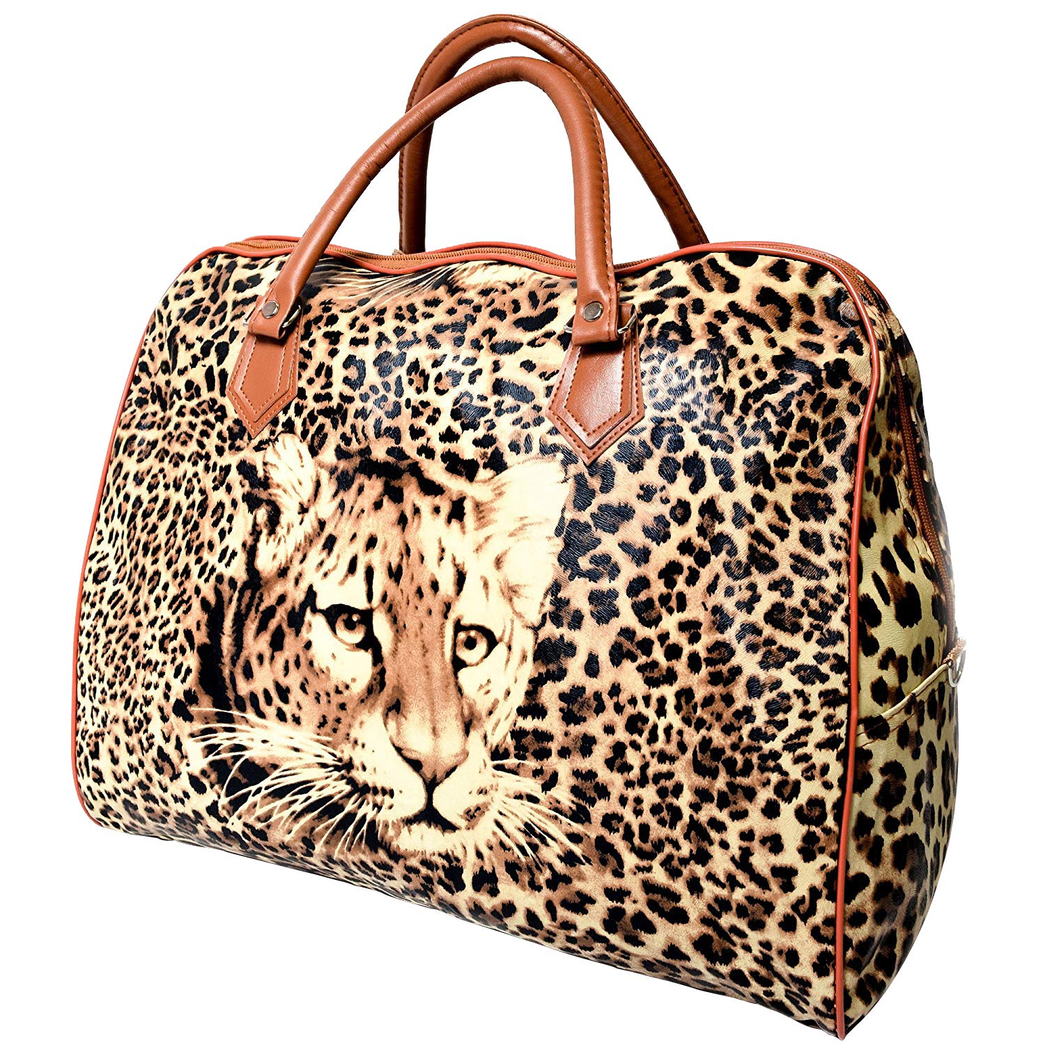 tiger print bag