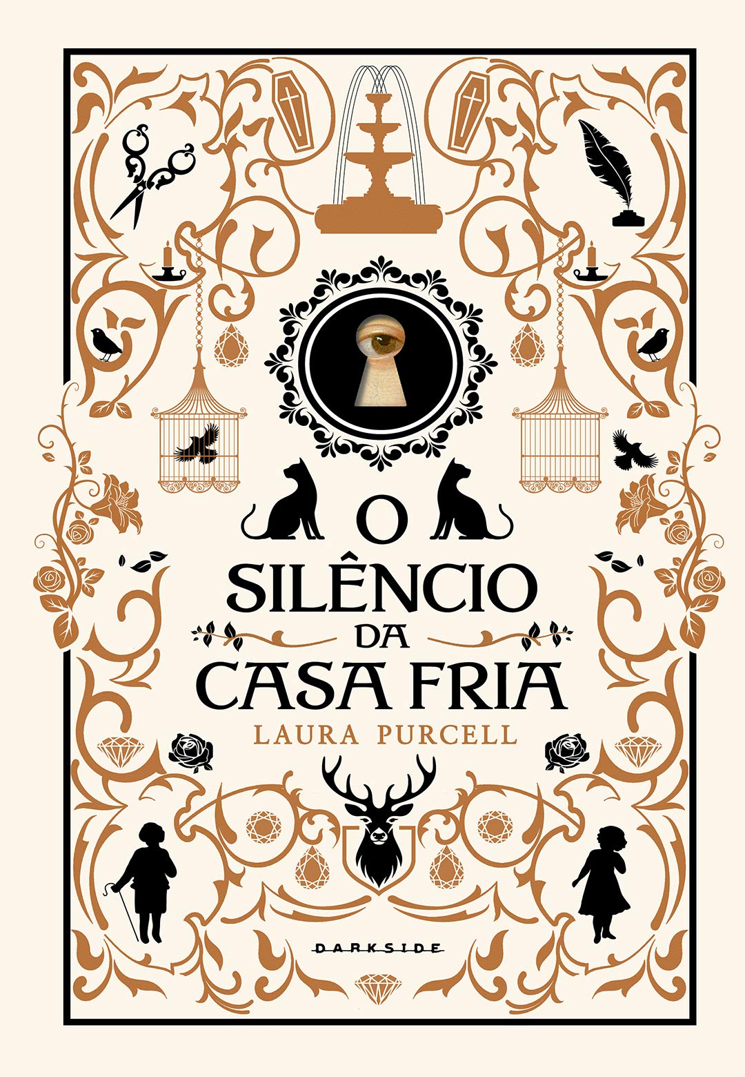 Livro 'O Silêncio da Casa Fria' por Laura Purcell 